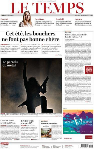 Le Temps - 28 Juin 2024