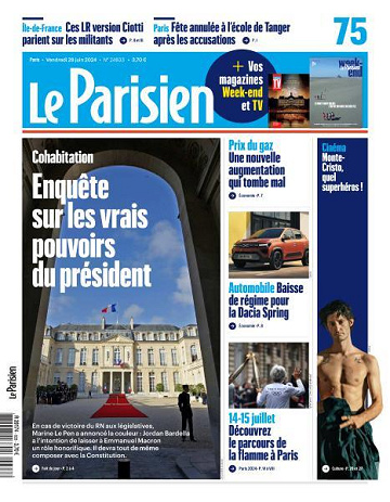 Le Parisien - 28 Juin 2024