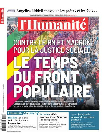 L’Humanite - 28-30 Juin 2024