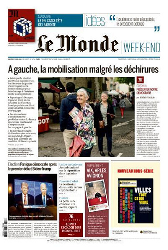 Le Monde du Samedi 29 Juin 2024