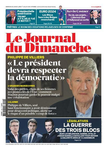 Le Journal du Dimanche - 30 Juin 2024