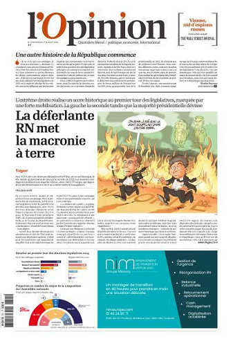 L’Opinion - 1er Juillet 2024