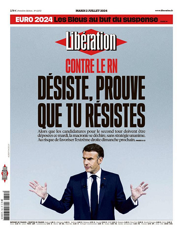 Libération du Mardi 2 Juillet 2024