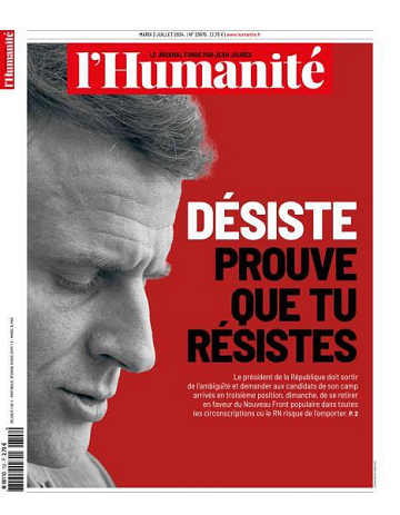 L’Humanite - 2 Juillet 2024