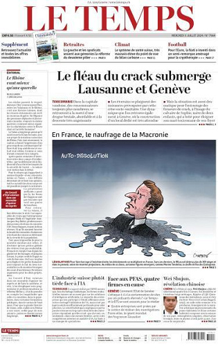 Le Temps - 3 Juillet 2024