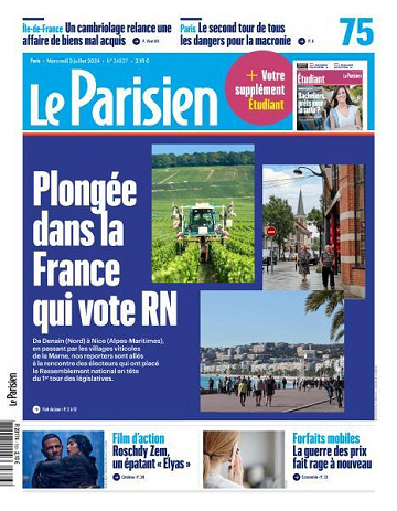 Le Parisien - 3 Juillet 2024