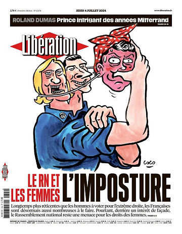 Libération du Jeudi 4 Juillet 2024