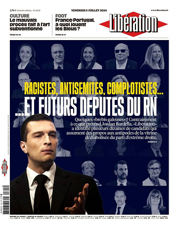 Libération du Vendredi 5 Juillet 2024