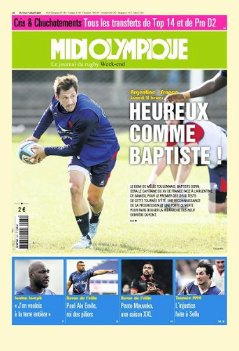 Midi Olympique Vert - 5 Juillet 2024