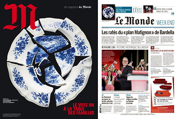 Pack Le Monde + M le Magazine du Monde - 6 Juillet 2024
