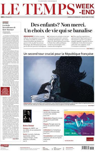 Le Temps - 6-7 Juillet 2024