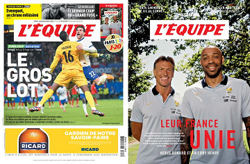 Pack L’Equipe + L’Equipe Magazine - 6 Juillet 2024