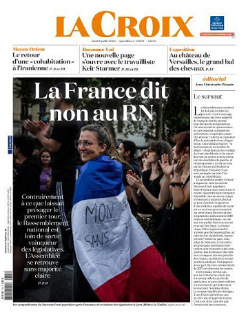 La Croix - 8 Juillet 2024