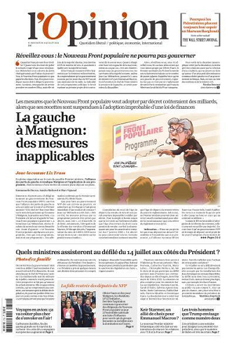 L’Opinion - 10 Juillet 2024
