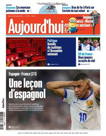 Aujourd’hui en France - 10 Juillet 2024