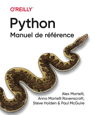 Python - Manuel de référence -  Alex Martelli (2023)