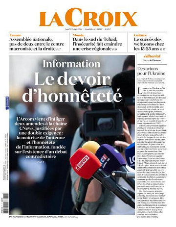 La Croix - 11 Juillet 2024
