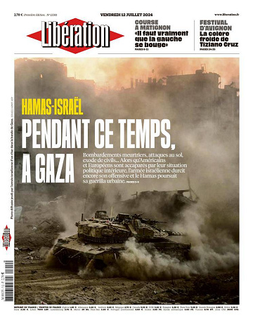 Libération du Vendredi 12 Juillet 2024