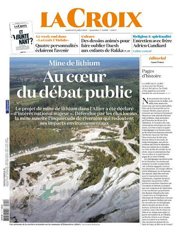 La Croix - 12 Juillet 2024