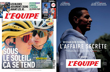 Pack L’Equipe + L’Equipe Magazine - 13 Juillet 2024