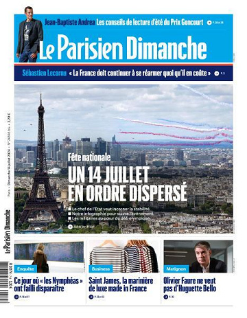 Le Parisien - 14 Juillet 2024