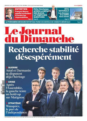 Le Journal du Dimanche - 14 Juillet 2024