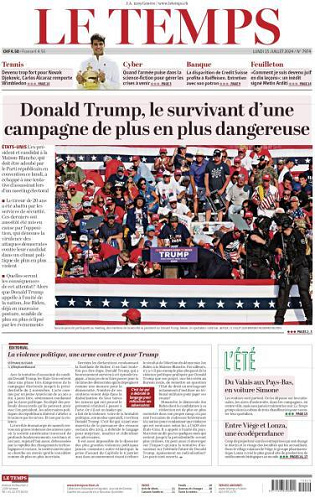 Le Temps - 15 Juillet 2024