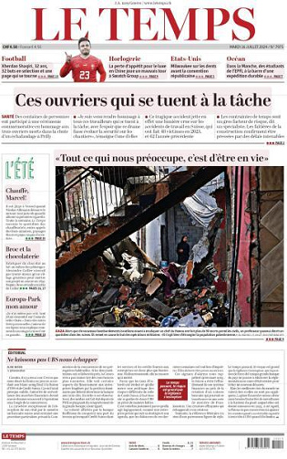 Le Temps - 16 Juillet 2024