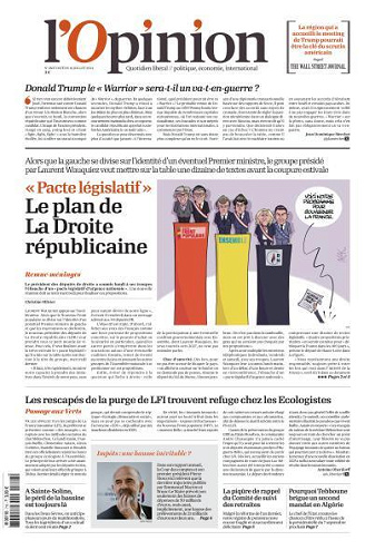 L’Opinion - 16 Juillet 2024