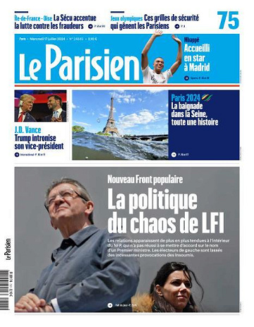 Le Parisien - 17 Juillet 2024