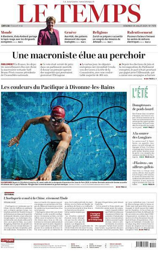 Le Temps - 19 Juillet 2024