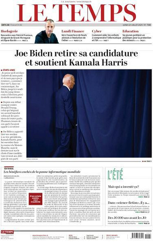 Le Temps - 22 Juillet 2024
