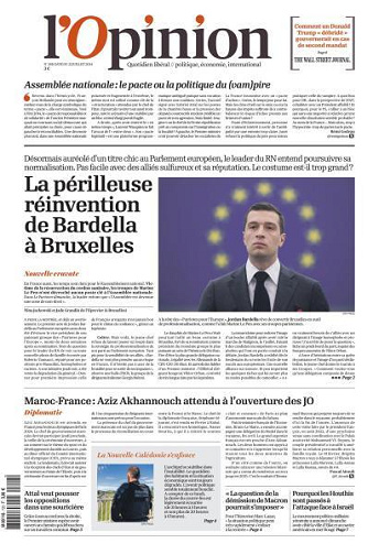 L’Opinion - 22 Juillet 2024