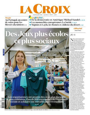 La Croix - 22 Juillet 2024