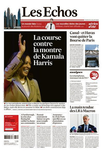 Les Echos du Mardi 23 Juillet 2024