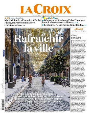 La Croix - 24 Juillet 2024