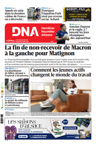 Dernières Nouvelles d’Alsace (14 Éditions) Du Mercredi 24 Juillet 2024