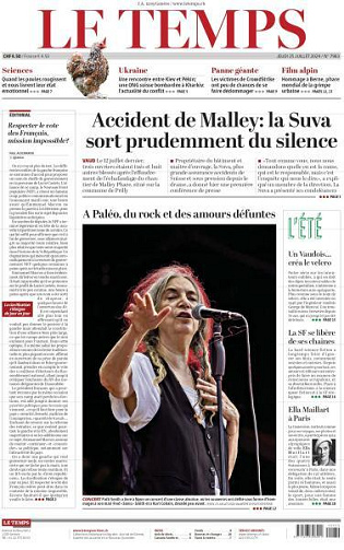 Le Temps - 25 Juillet 2024
