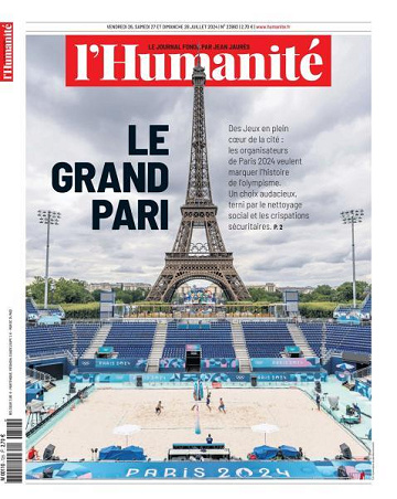 L’Humanite - 26-28 Juillet 2024