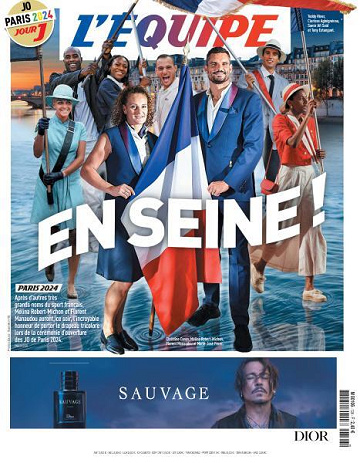 L’equipe du Vendredi 26 Juillet 2024