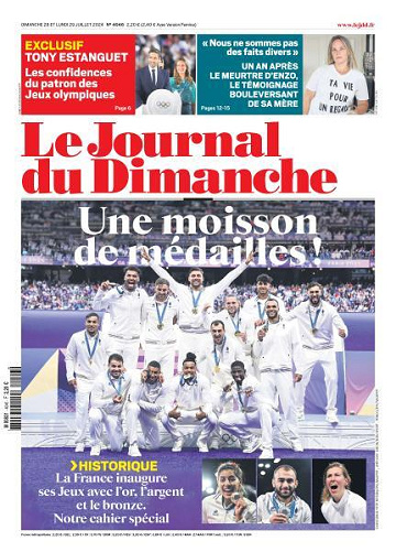 Le Journal du Dimanche - 28 Juillet 2024