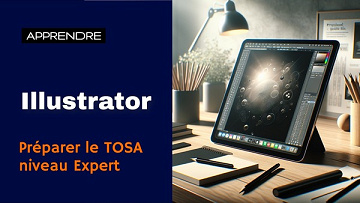 Elephorm - Apprendre Illustrator - Préparer le TOSA Niveau Expert (2024)