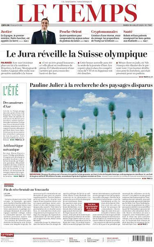 Le Temps - 30 Juillet 2024