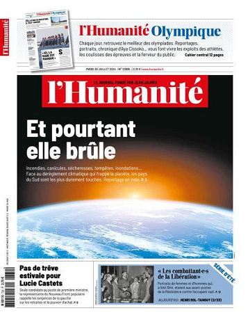 L’Humanite - 30 Juillet 2024