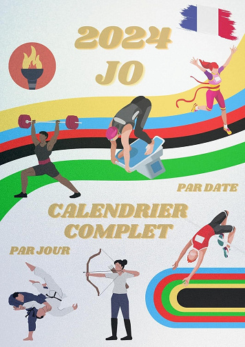 Quentin Gaudin - JO 2024 - Le Calendrier Complet (2024)
