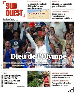 Sud Ouest (10 éditions) du Jeudi 1er Août 2024