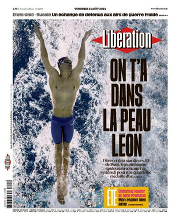 Libération du Vendredi 2 Août 2024