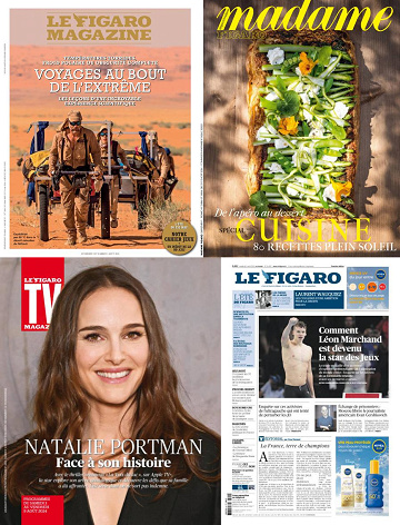 Pack Le Figaro et ses 3 suppléments - Vendredi 2 Août 2024