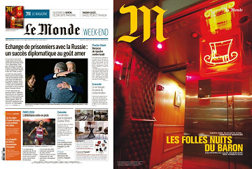 Pack Le Monde + M le Magazine du Monde - 3 Août 2024