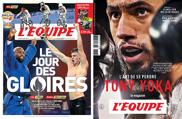 Pack L’Equipe + L’Equipe Magazine - 3 Août 2024Pack L’Equipe + L’Equipe Magazine - 3 Août 2024